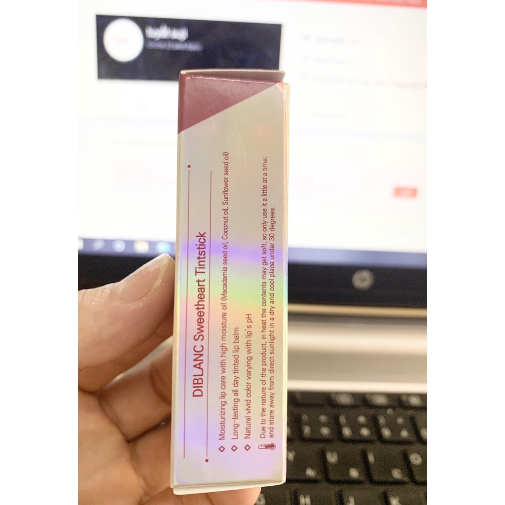 Son thông minh hữu cơ 3in1 DIBLANC LIPBALM + TINT + LIPSTICK