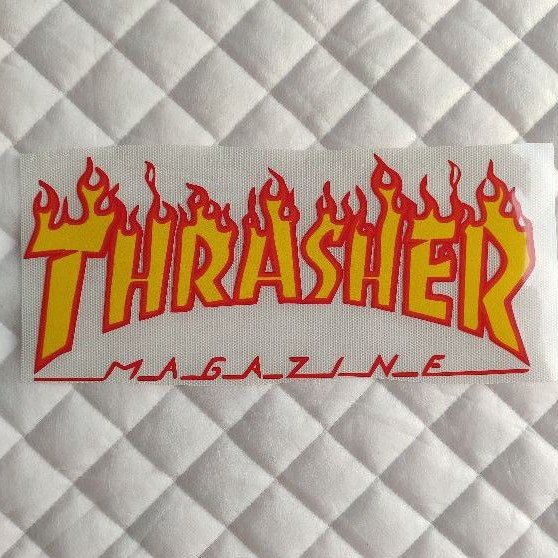 Hình dán nhiệt / sticker ủi - Thrasher