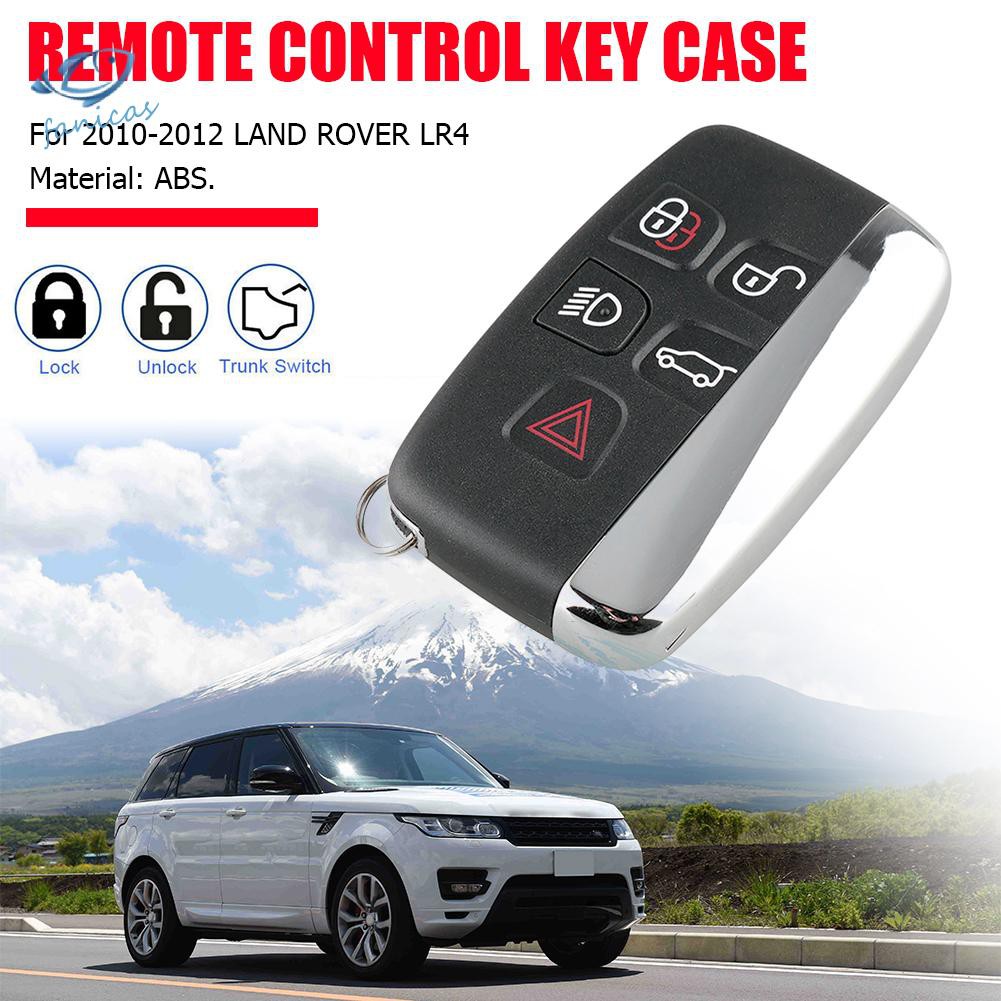 Vỏ Chìa Khóa 5 Nút Cao Cấp Cho Xe Land Rover Lr4 Range Rover