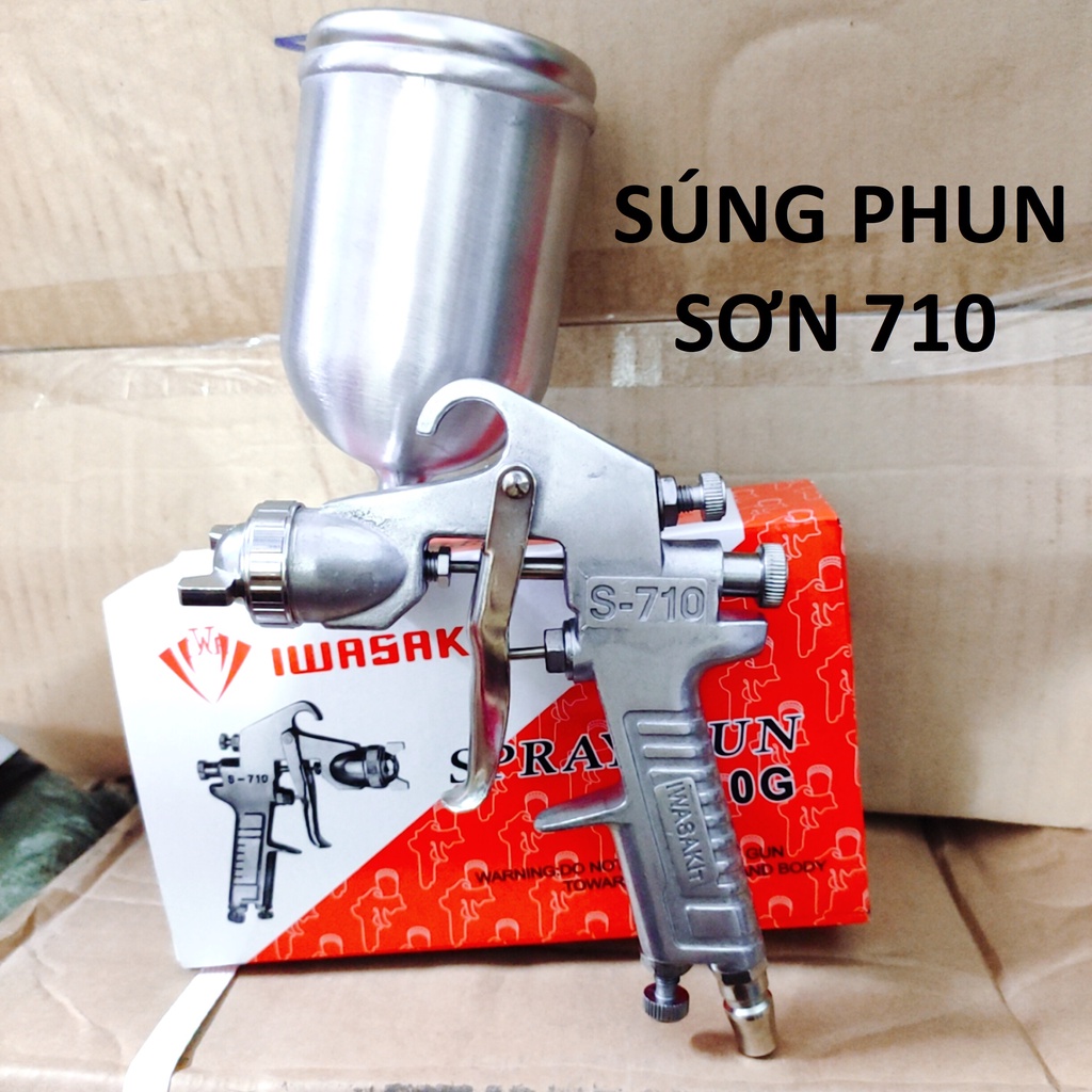 Súng phun sơn 710 và phụ kiện ngành sơn