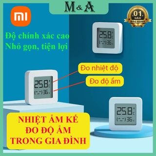Đồng hồ nhiệt kế đo nhiệt độ, độ ẩm Xiaomi Mijia Gen 2 độ chính xác cao