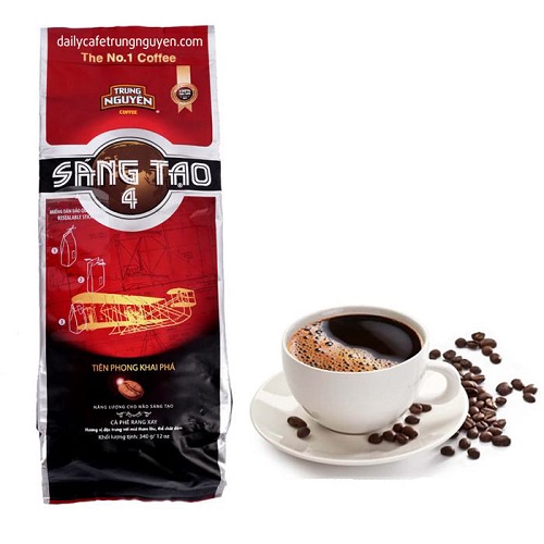 [ Trung Nguyên Legend ] Cà phê Rang Xay Sáng Tạo 4 - 340gr (Arabica, Robusta, Catimor, Excelsa)