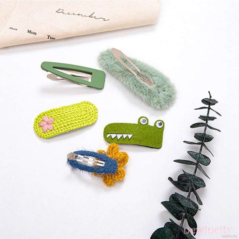 Set kẹp tóc tạo hình trái cây dễ thương cho bé gái