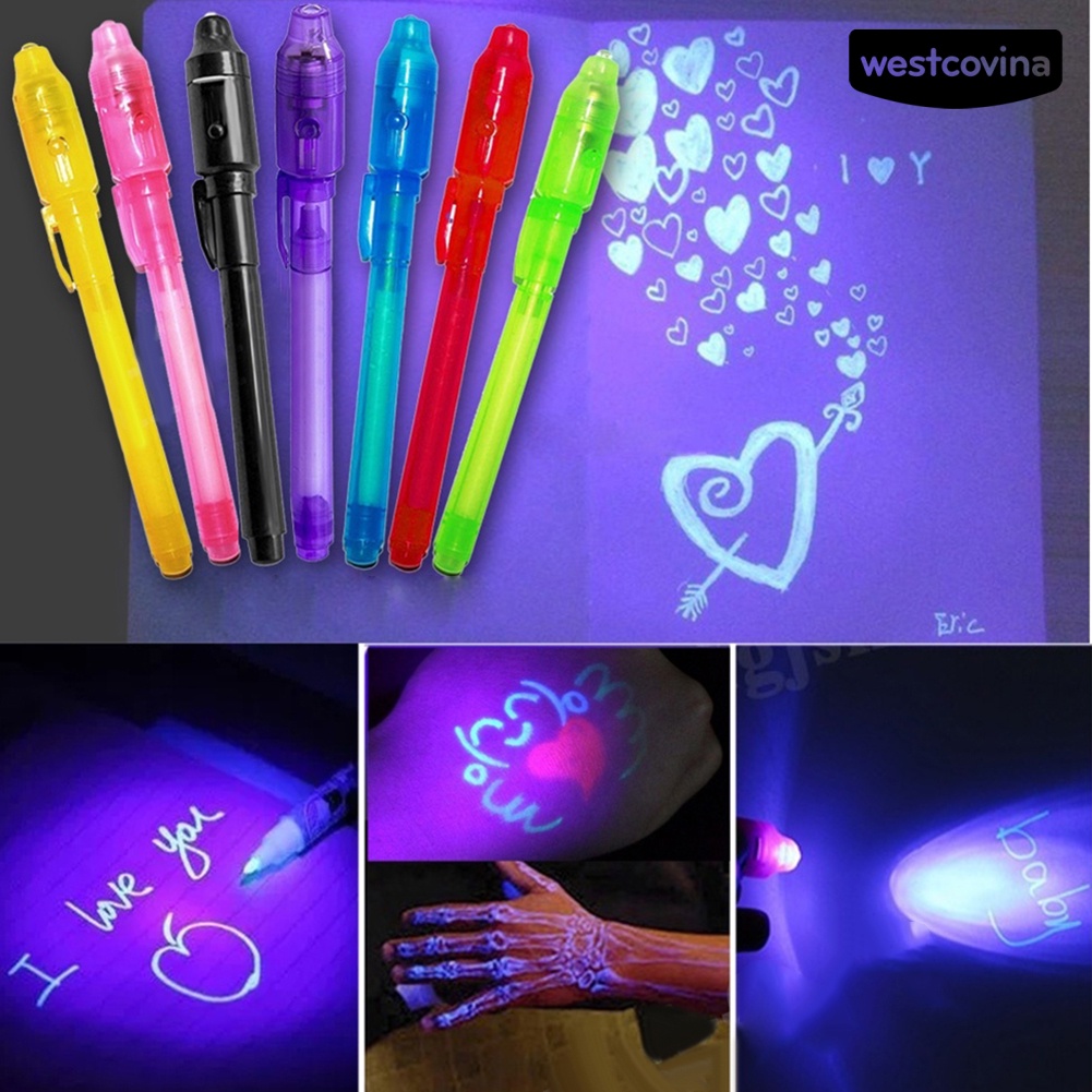 Bộ 4 Bút Dạ Quang 2 Trong 1 Dành Cho Trẻ Em