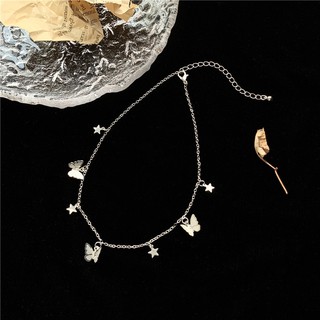 Vòng cổ chocker hình bướm bay