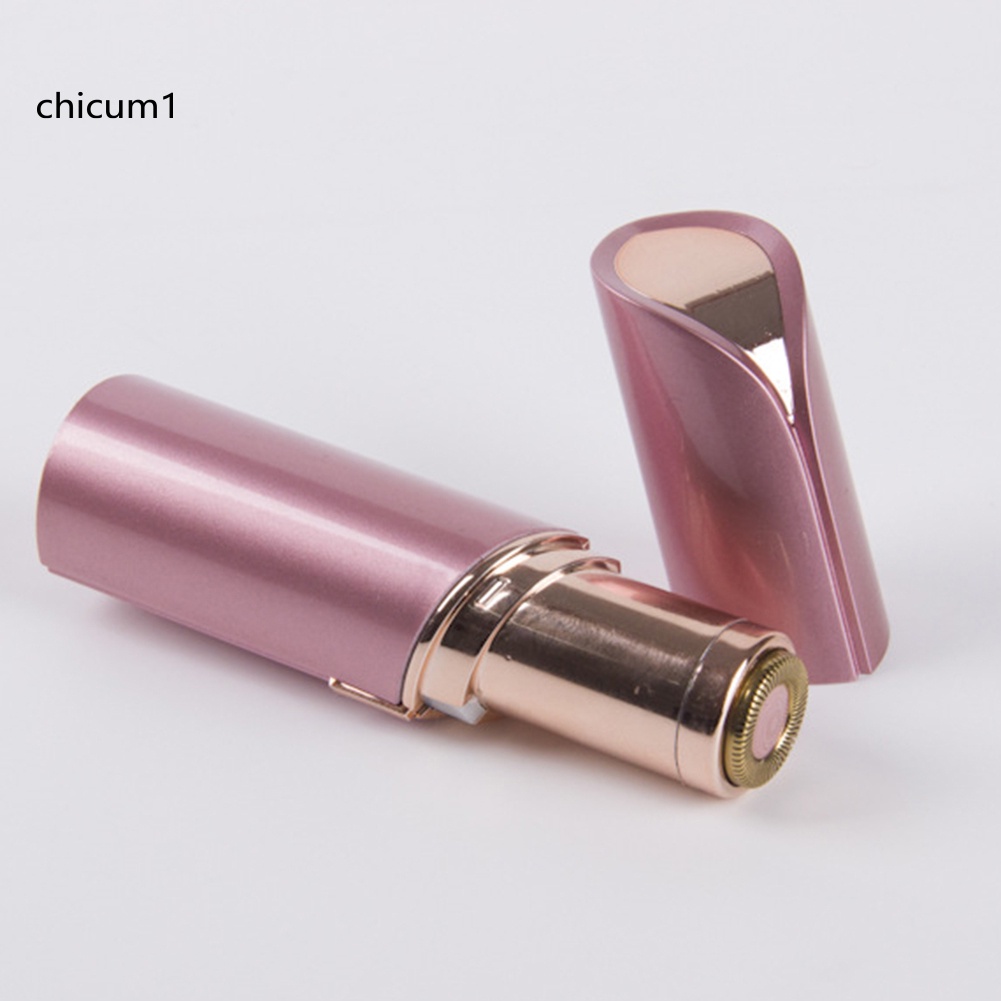 [Hàng mới về] Máy tẩy lông mặt hình thỏi son bỏ túi tiện lợi