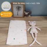 Khăn xô đa năng Nous 1 lớp (KT 1m2x1m2)