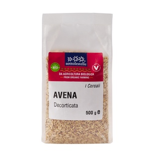 Hạt Yến Mạch Hữu Cơ Sottolestelle - 500g ( đã bóc vỏ)