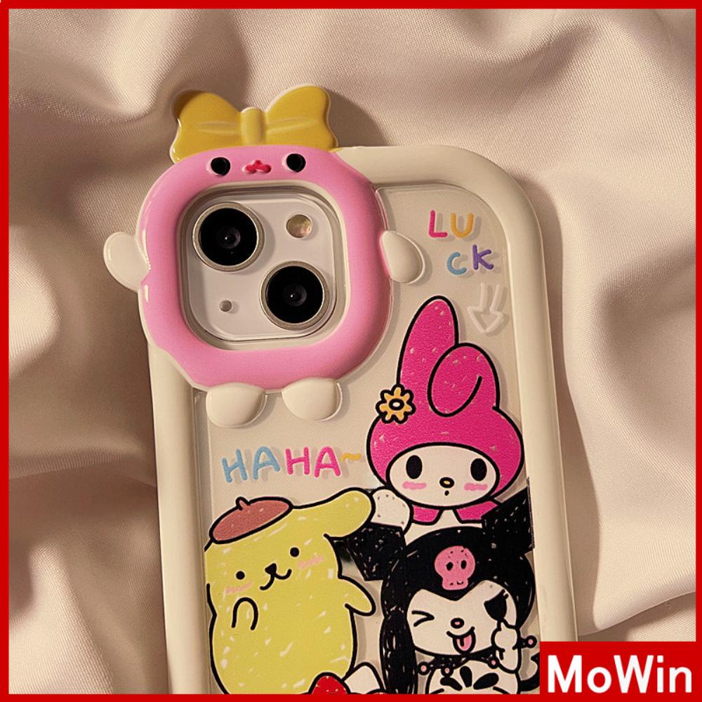 Ốp điện thoại silicon mịn tay in hoạt hình thích hợp cho iPhone 11 Pro Max 13 Pro Max 12 Pro Max 7Plus xr XS Max