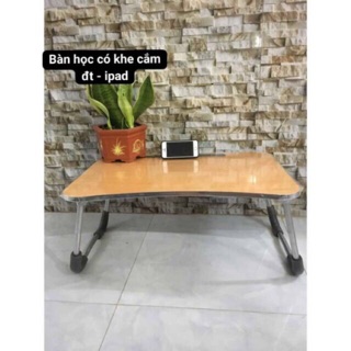 Bàn học chân chữ U Thông minh có khe cắm điện