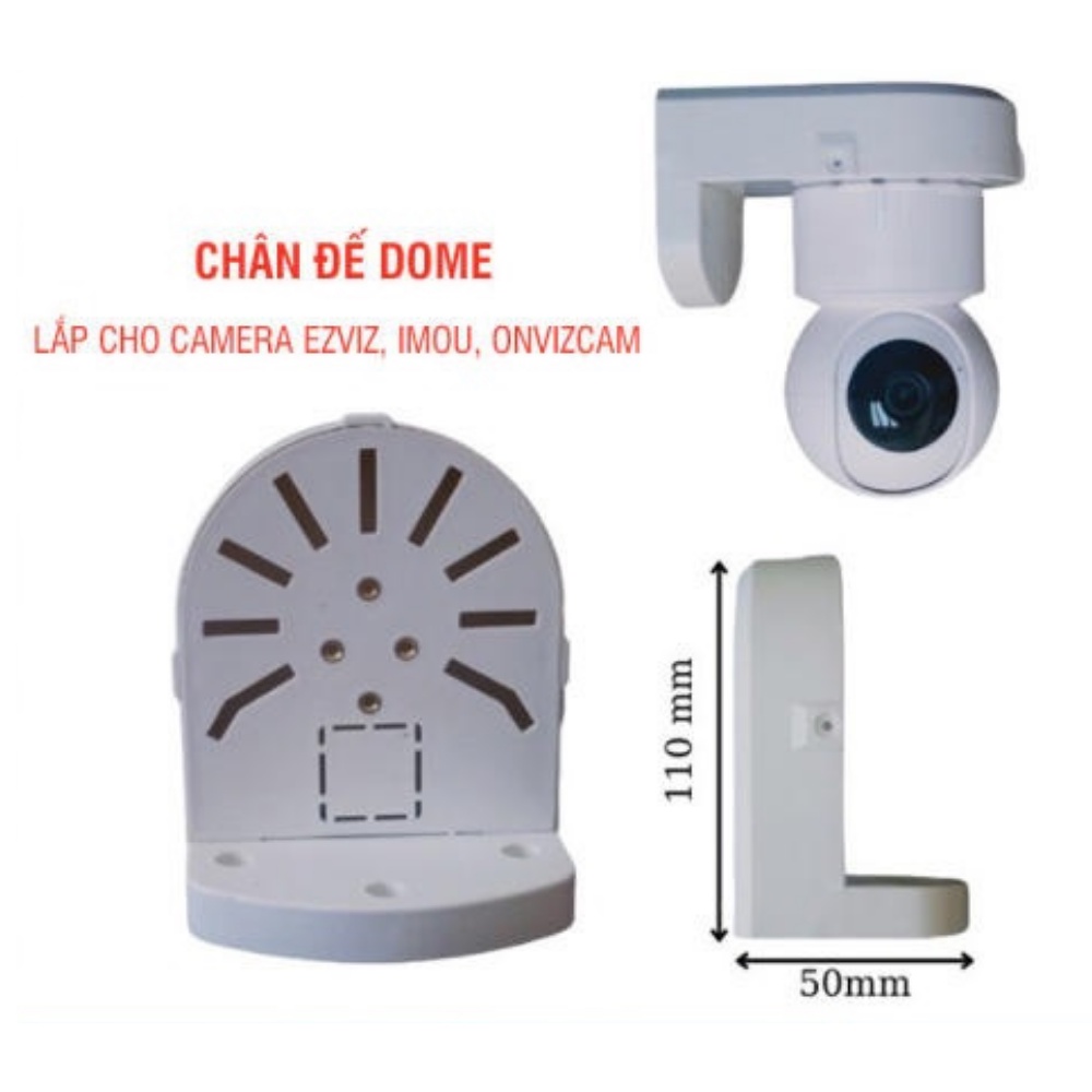 Chân đế camera Ezviz Imou Kbvision TPLink Xiaomi có ren  đa năng cao cấp Tặng Kèm Ốc Vít