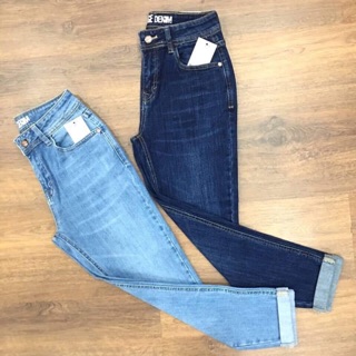 Quần bò jeans denim dáng basic