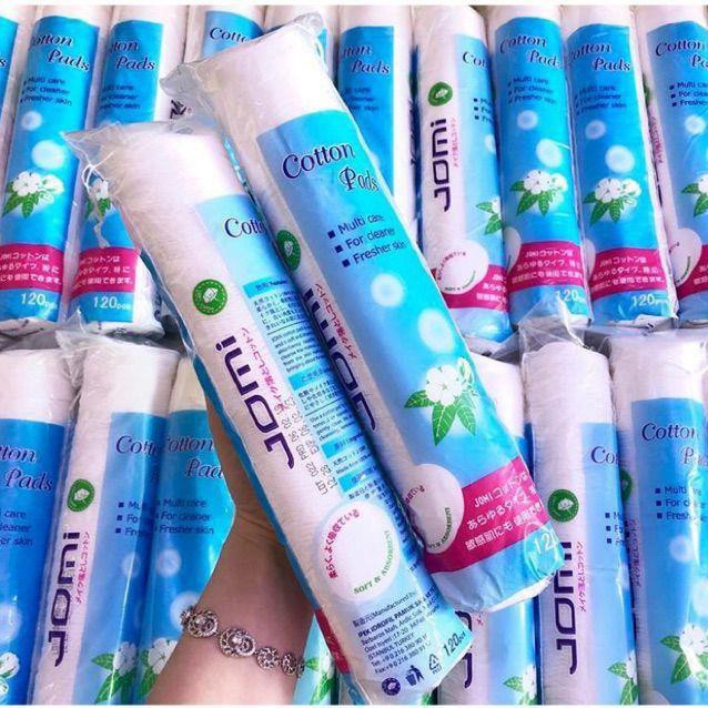 Bông tẩy trang Jomi Cotton Pads 120 miếng - 0513906 | BigBuy360 - bigbuy360.vn