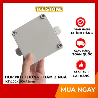  Hộp nối dây điện 2 ngả chống thấm nước chống cháy nổ dùng được ngoài trời 