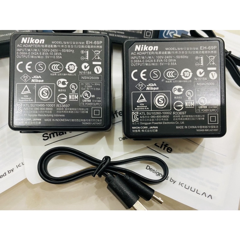 Bộ Sạc + Chuyển đổi EH-69P cho máy ảnh Nikon Chính hãng 100%
