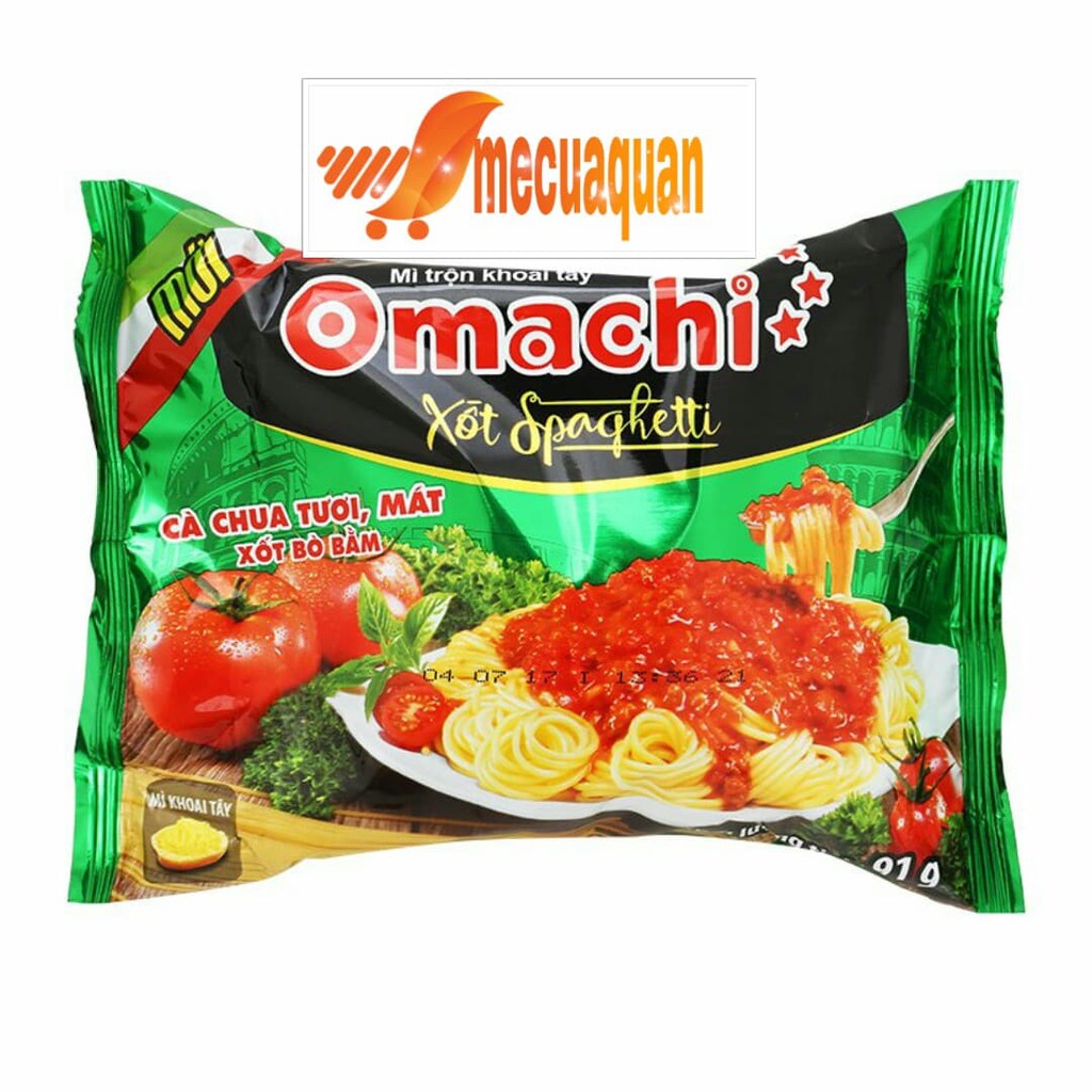 Mì trộn Omachi sốt spagetti 91g