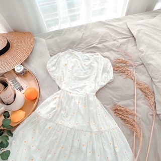 ĐẦM BABYDOLL HOA CÚC
