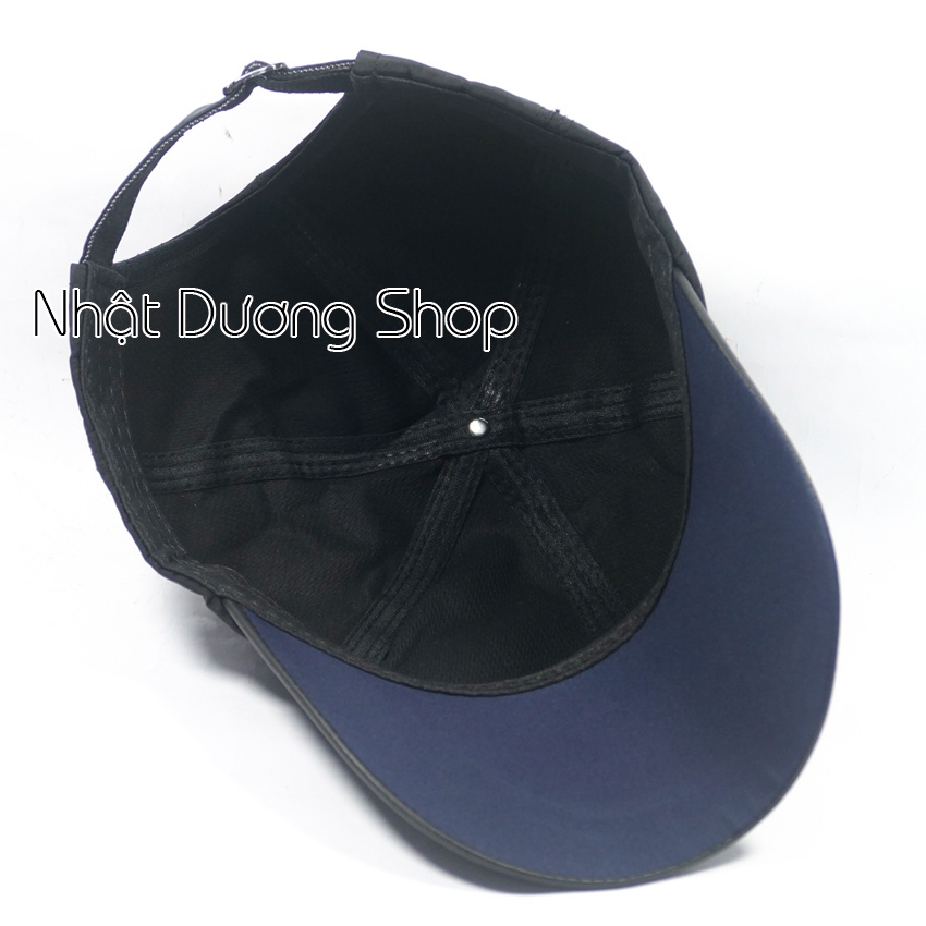 Nón kết dù logo chữ NS, sò to đẹp mắt - chất liệu vải dù thoáng mát phù hợp cho mọi người