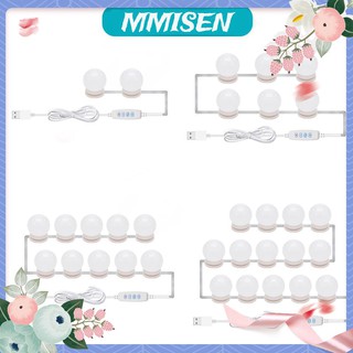 Mmisen &2/6/10/14pcs LED Makeup Mirror Light Bulb Dimmable Hollywood Vanity Lights