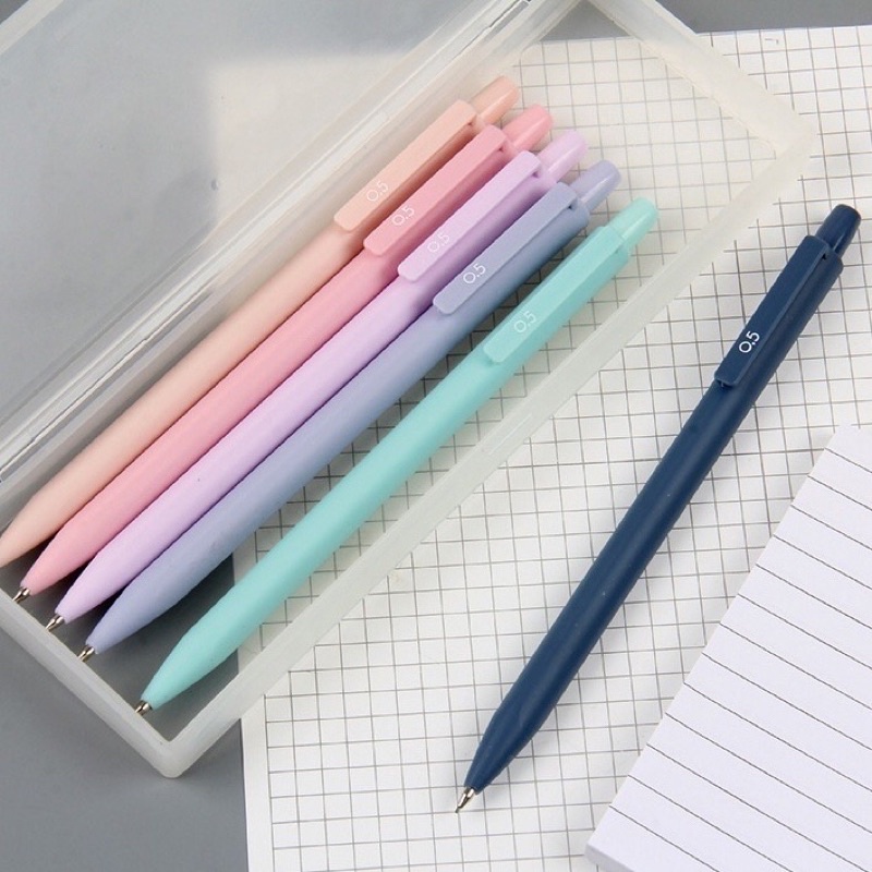 Bút chì bấm màu pastel đầu ngòi 0.5mm