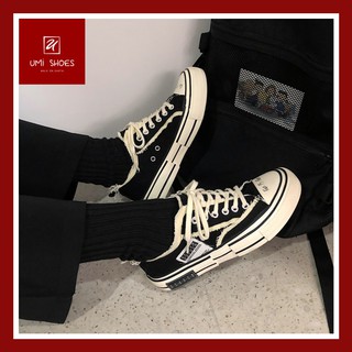 [ẢNH + VIDEO THẬT] Giày sneaker xVESSEL đế trắng style rách cao 3-4cm năng động trẻ trung mẫu mới cá tính hot trend đẹp