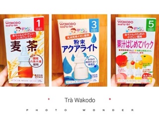Combo Trà wakodo Nhật Bản cho bé
