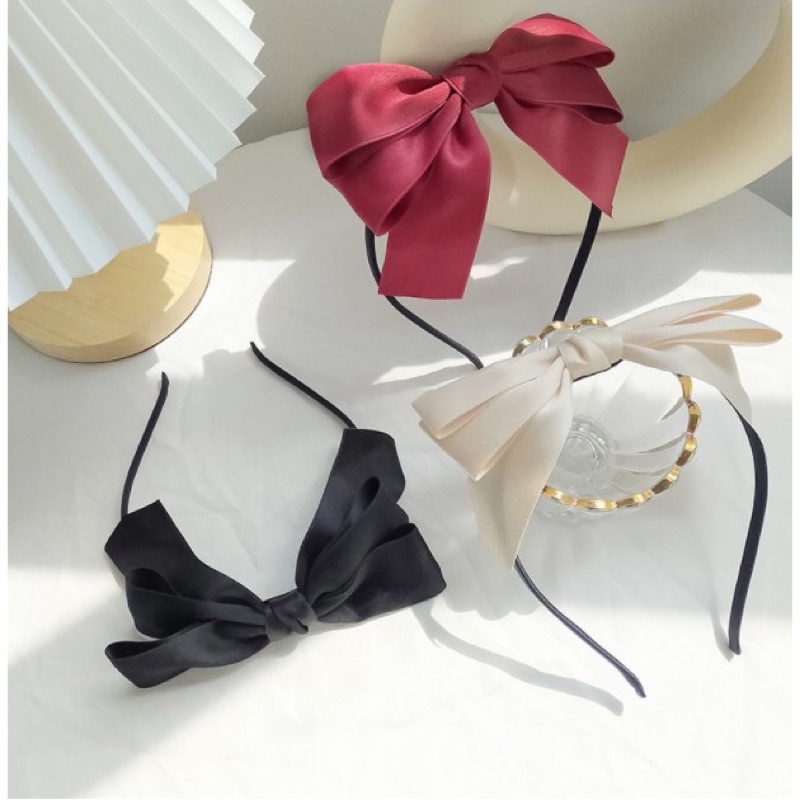 Xương bờm quấn ruy băng, phôi làm bờm handmade