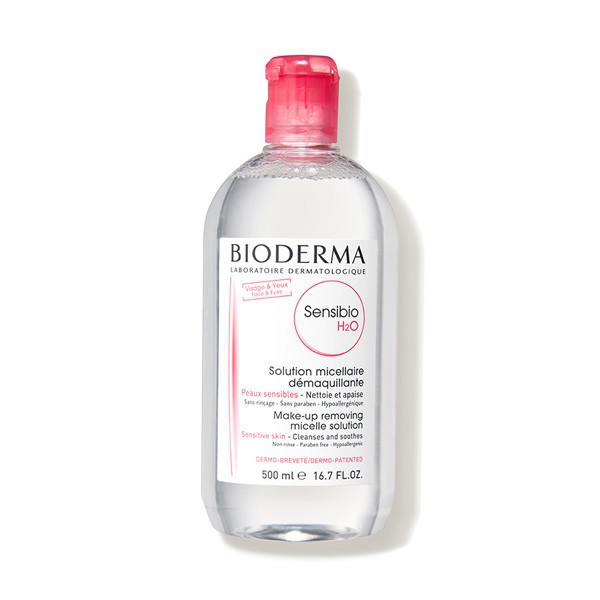 Tẩy trang Nước tẩy trang Bioderma 100ml và 500ml dành cho da nhạy cảm, da dầu, da khô ngăn ngừa mụn hiệu quả