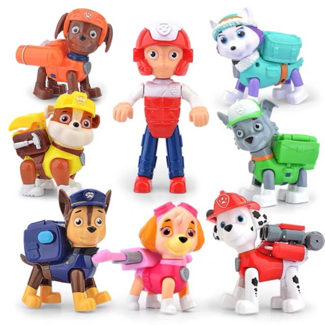 Có Sẵn Nhiều Mẫu  Mô Hình Đội Chó Cứu Hộ Paw Patrol