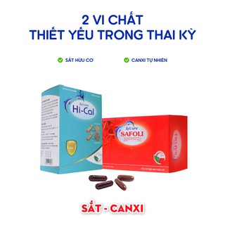 COMBO SẮT CANXI CHO BÀ BẦU AVISURE 120 VIÊN