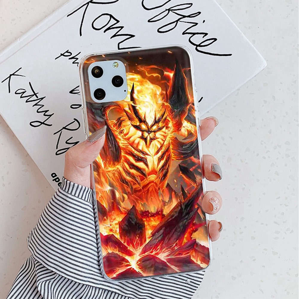 Ốp Lưng Trong Suốt Tt76 Dota 2 Cho Iphone 12 Mini 11 Pro Max