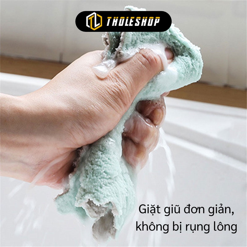 Khăn Lau Chén Đa Năng - Khăn Nhà Bếp Lau Đồ Dùng, Lau Gương Không Rụng Lông 5962
