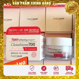 Kem Dưỡng Trắng Da 7 Day Whitening Program Glutathione 700 V-Cream