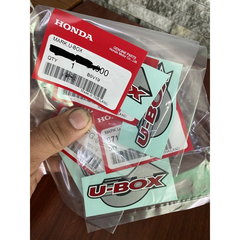 Tem U-Box , tem thông số thailand