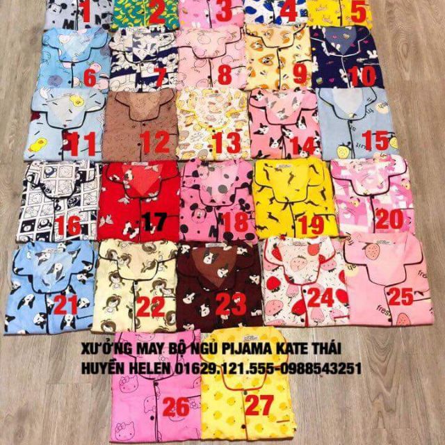 Pijama Dài tay quần dài