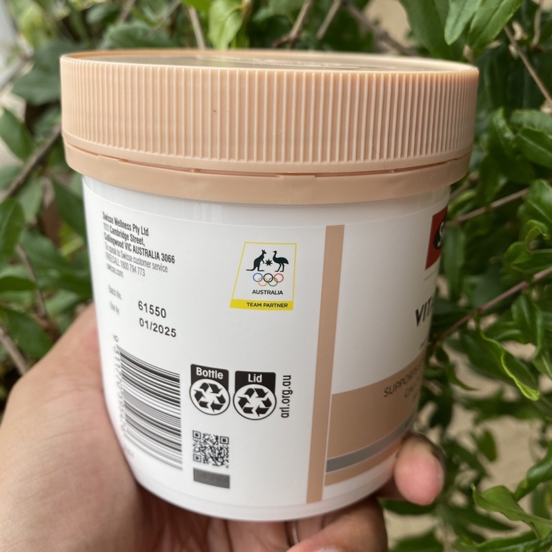 Viên uống Swisse Ultiboost Vitamin D 400 viên, bổ sung vitamin D hỗ trợ hấp thụ canxi, giúp hệ xương chắc khỏe