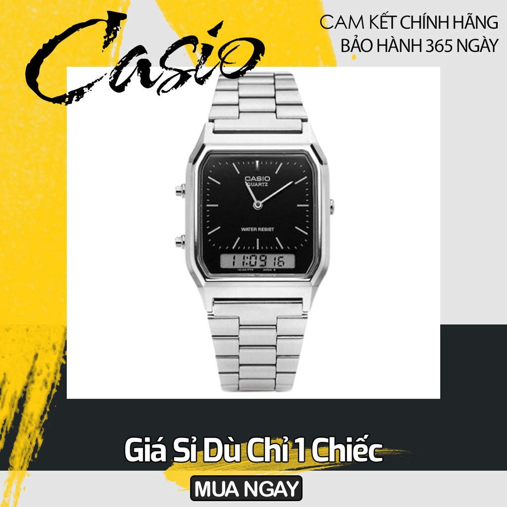 ĐỒNG HỒ NAM NỮ CHÍNH HÃNG CASIO AQ230-1DMQ