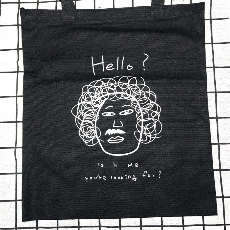 [TẶNG 1 TẤT] TÚI TOTE VẢI CANVAS ❤️