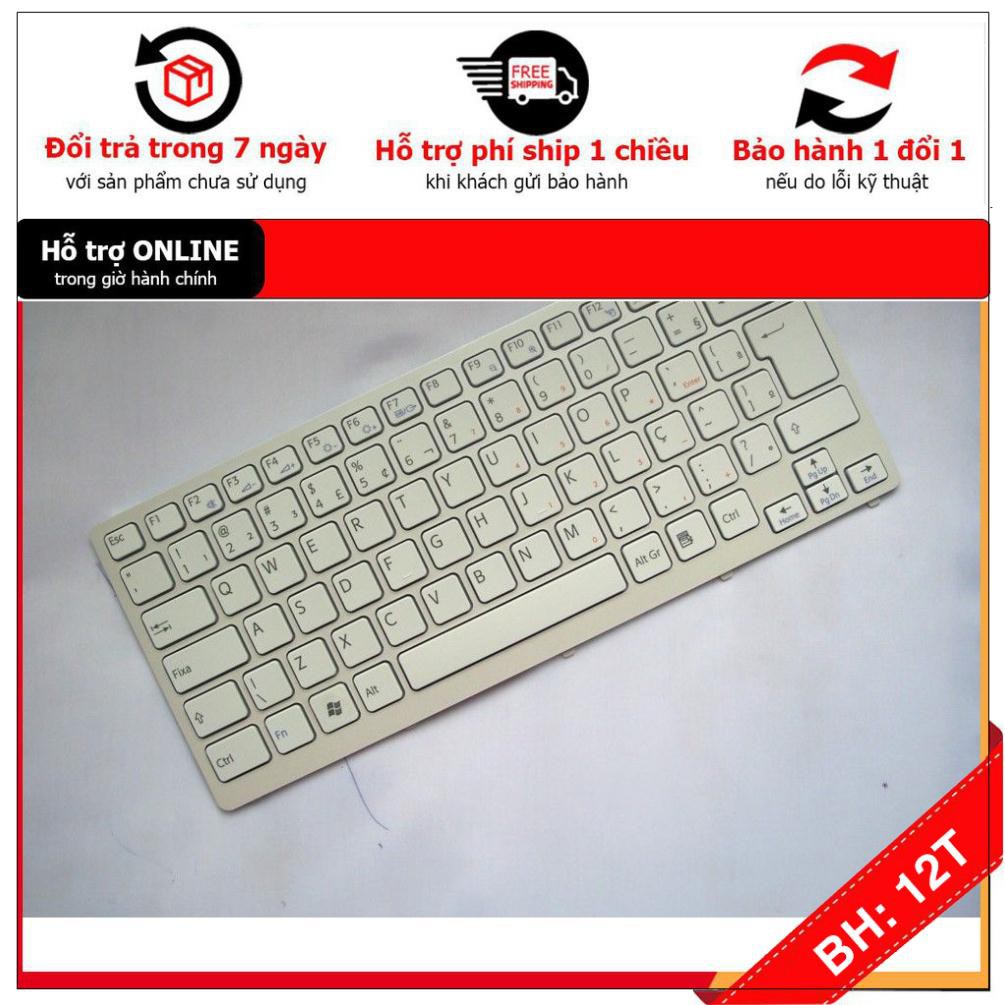 🎁 Bàn Phím Laptop SONY VAIO VPC-CW VPCCW PCG-61111L -61112L -61411L -61113T -61111 - TRẮNG