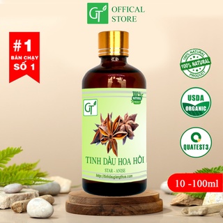 Tinh Dầu Hoa Hồi Lạng Sơn 100ml - Giữ ấm cơ thể, chống cảm lạnh, tạo hương thơm - [HÀNG CAO CẤP]