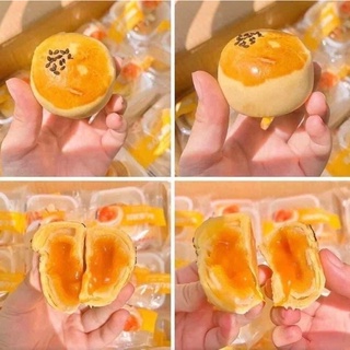 Bánh mochi trứng muối tan chảy