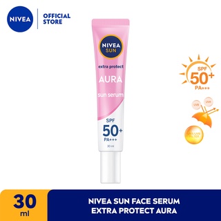 Image of NIVEA Sun Face Protection Serum Spf 50+ Pa +++ - Instant Aura 30ml