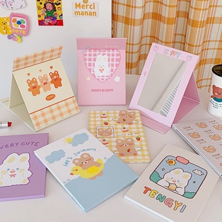 Gương Trang Điểm Gấp Giấy Để Bàn Gập Gọn Nhiều Mẫu