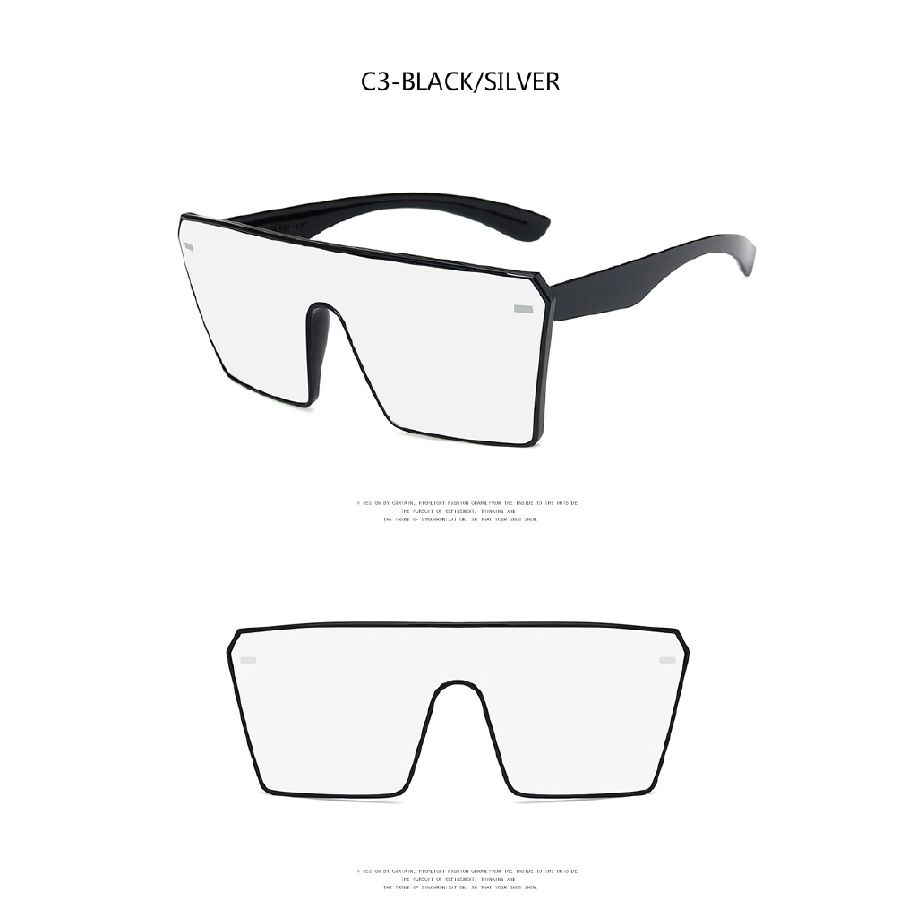 Kính mát gọng to phong cách thời trang mới năm 2020 dành cho nam nữ