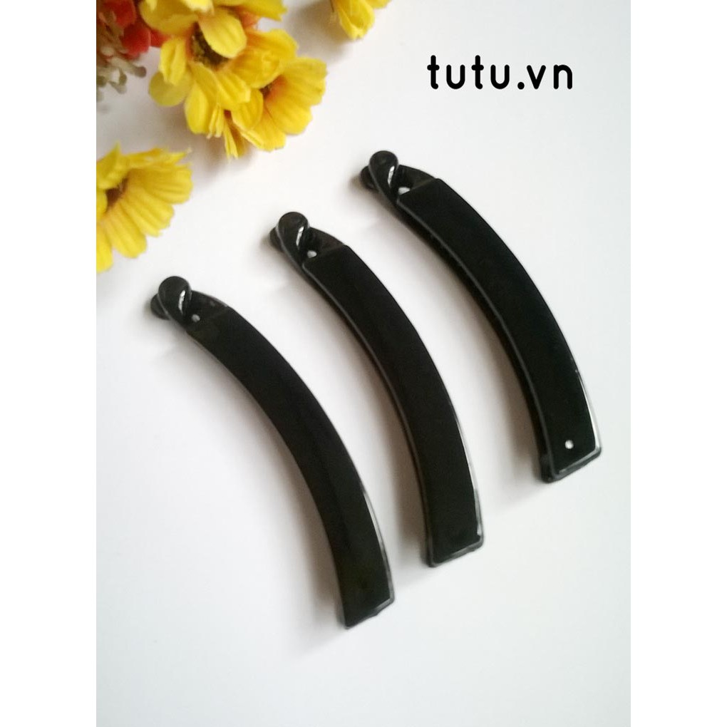 KẸP CHUỐI VUÔNG 10CM,PHỤ KIỆN BỜM TÓC HANDMADE