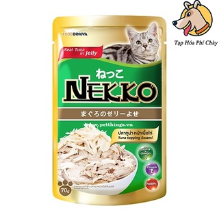 Pate Nekko Thạch Jelly Cho Mèo Mọi Lứa Tuổi (70g)