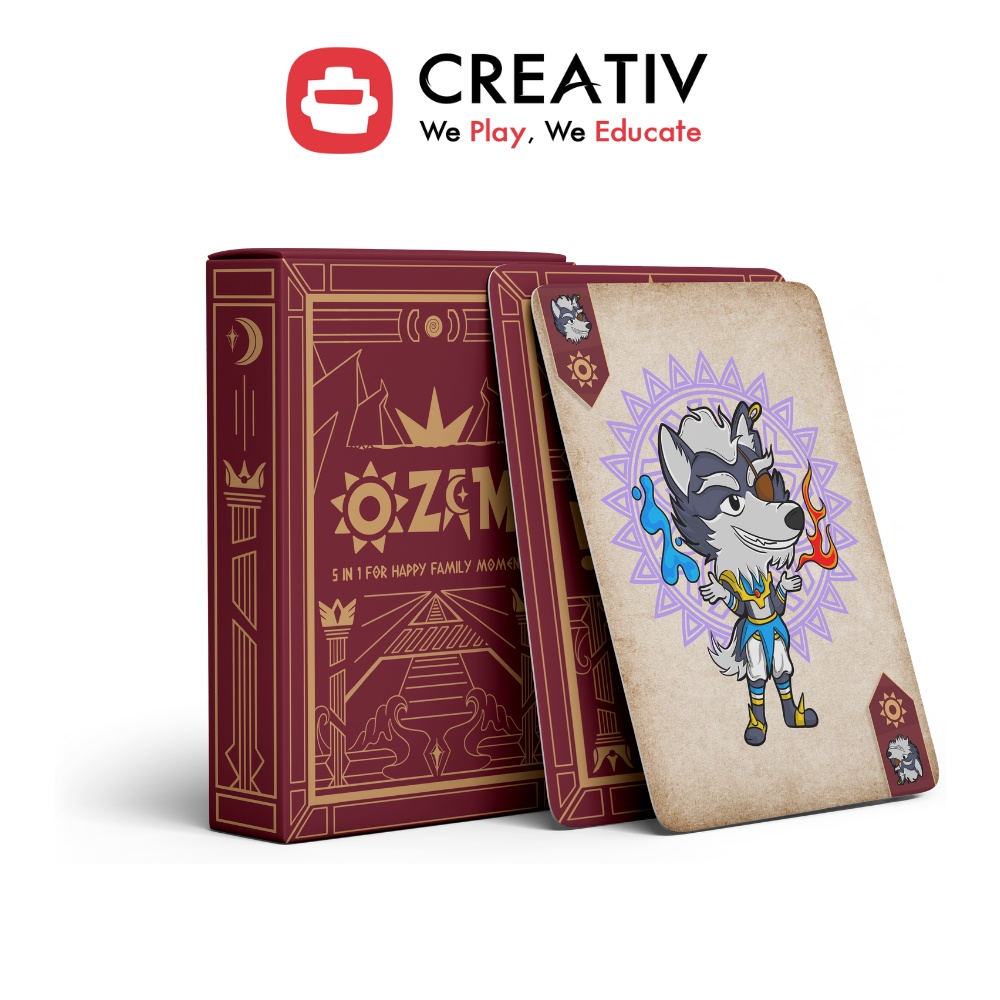 Board Game Ozam! Chính Hãng - Trò Chơi Giải Trí Rèn Trí Nhớ, Luyện Nhanh Nhạy, Cực Vui Nhộn