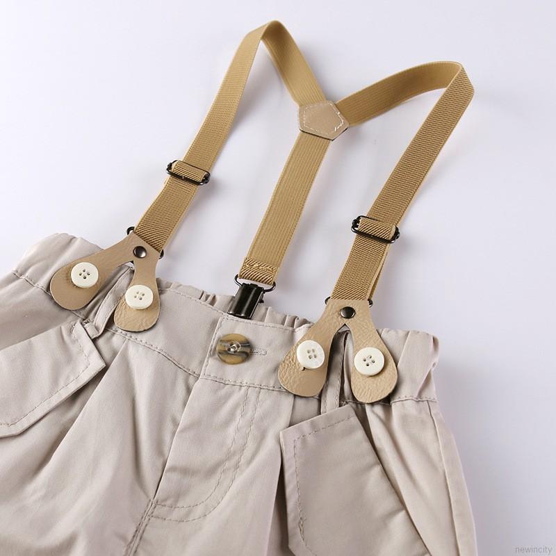 Set áo sơ mi tay ngắn và quần short cho bé trai