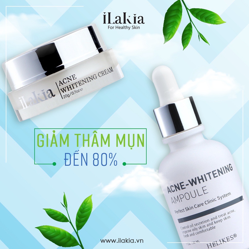 Kem Giảm Mụn Trà Tràm ILAKIA Dưỡng Ẩm Liên Sẹo Dưỡng Trắng Ngăn Ngừa Lão Hoá Hàn Quốc 20g | BigBuy360 - bigbuy360.vn