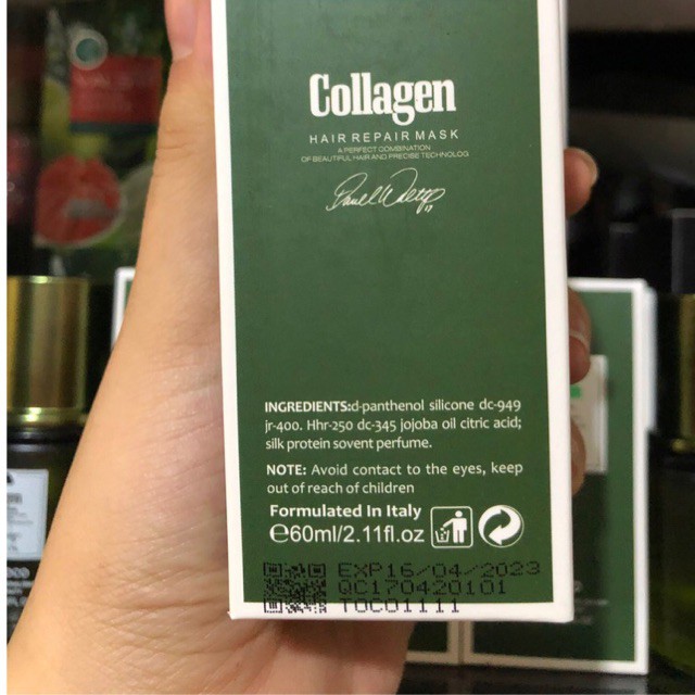 Tinh Dầu Dưỡng Tóc Toco collagen 60ML